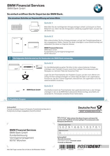 BMW Financial Services - BMW Bank GmbH