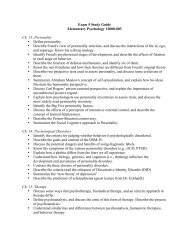 Exam 5 Study Guide-sp10