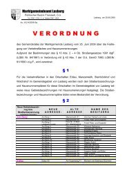 Neue Hausnummerierung - Verordnung (137 KB) - .PDF - Lasberg