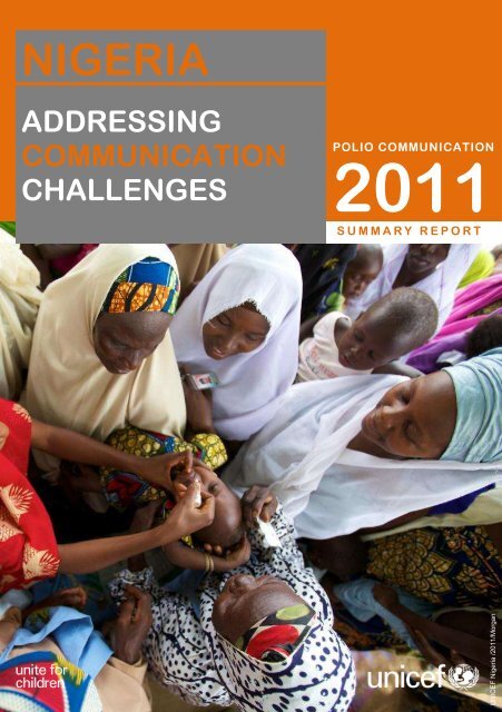 nigeria addressing communication challenges 2011 - PolioInfo