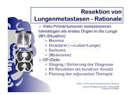 Vorlesung Thoraxchirurgie Teil 5 - FINeST