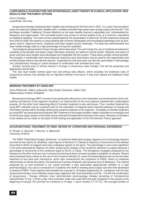 Congress Abstracts full PDF - International Council of Medical ...