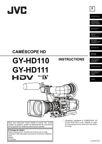 GY-HD110 GY-HD111 - info