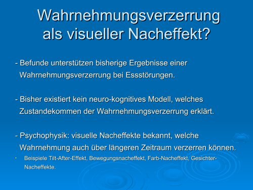 EssstÃ¶rung und KÃ¶rperbild - Klinik fÃ¼r Psychiatrie, Psychosomatik ...