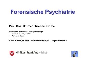 Unterbringung nach Â§ 10 HFEG - Klinik fÃ¼r Psychiatrie ...