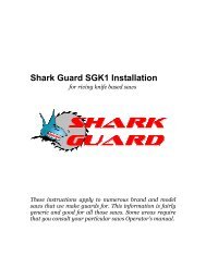 Shark Guard SGK1 Installation for riving knife based saws These ...