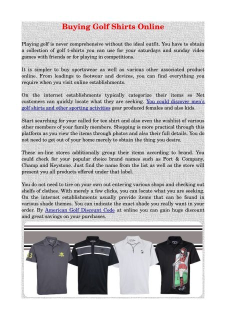 company shirts online