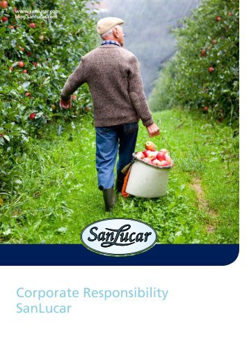 Corporate Responsibility SanLucar - United Nations Global Compact