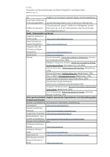 Studie - ecos