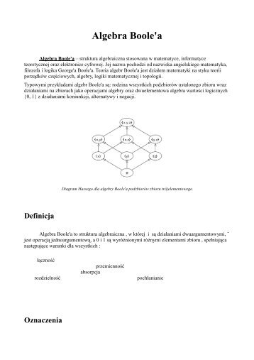 Algebra Boole'a