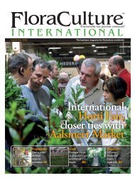 International Horti Fair, closer ties with Aalsmeer Market