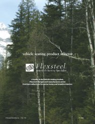 vehicle seating product selector - Flexsteel Industries, Inc.