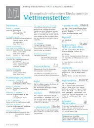 09-mettmenstetten pdf, Gemeindeseite reformiert Nr. 9, September ...