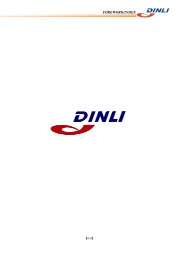 DINLI 700 cc Service Manual