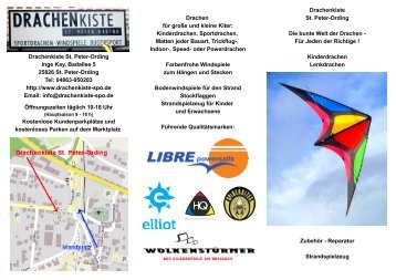 Unser Flyer!(klicken Sie auf den Link) - St. Peter-Ording "Das Dorf"