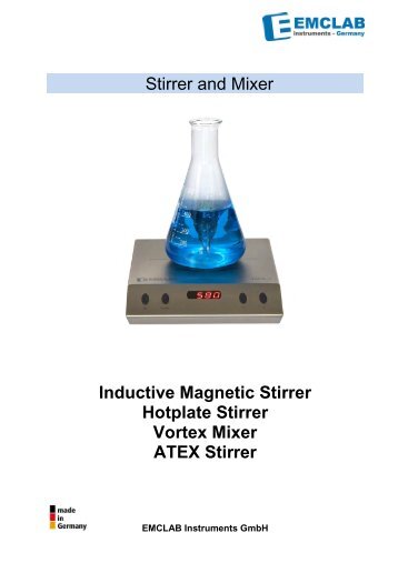 Stirrers and mixers