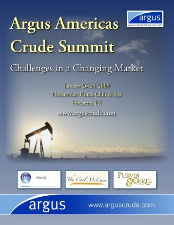 Argus Americas Crude Summit Argus Americas ... - Argus Media