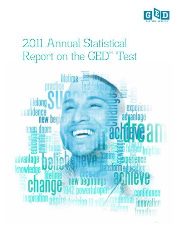 2011 Annual Statistical Report - GED Testing Service