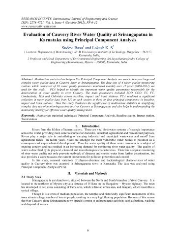 research thesis on water quality research thesis on water quality