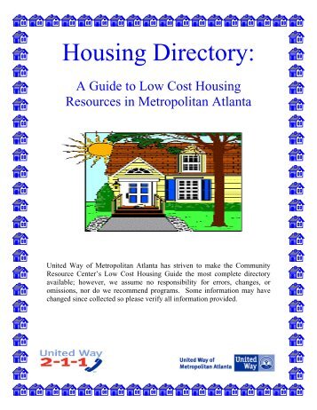 Housing Directory: - Atlanta Technical College