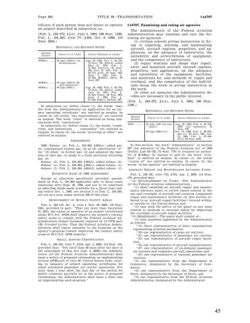 Brief Addendum - Independent Pilots Association