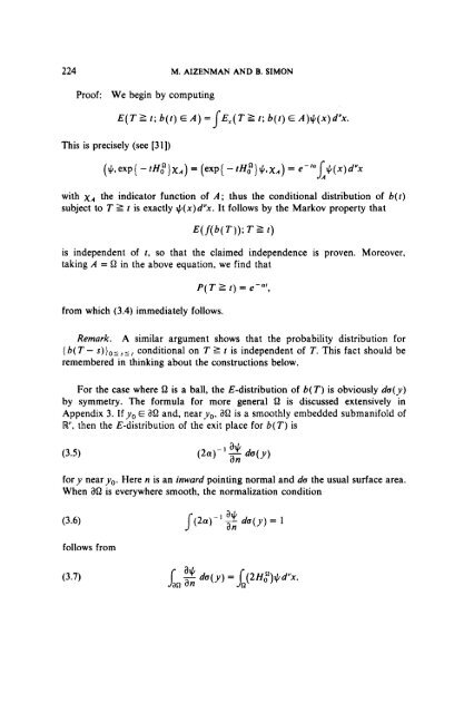 Brownian motion and harnack inequality for ... - Math.caltech.edu