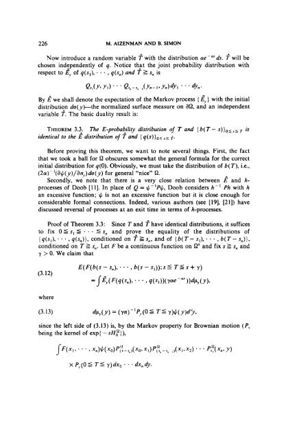 Brownian motion and harnack inequality for ... - Math.caltech.edu