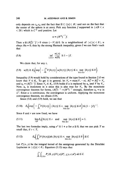 Brownian motion and harnack inequality for ... - Math.caltech.edu