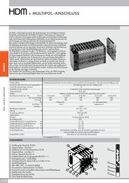 HDM + Multipol-Anschluss - METAL WORK