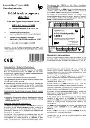 8-fold track occupancy detector