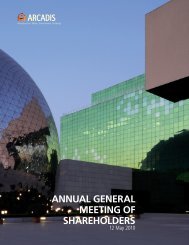 Agenda GMS 12 May 2010 - ARCADIS