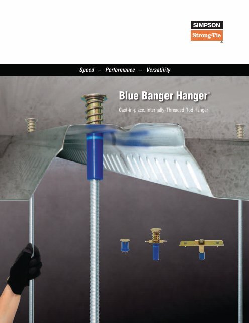 simpson strong tie blue banger