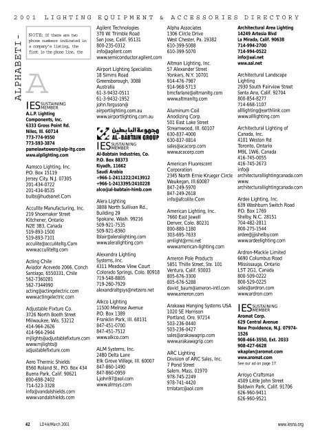 contents - Illuminating Engineering Society