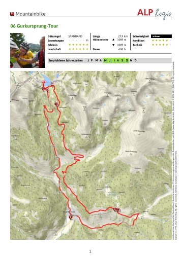 06 Gurkursprung-Tour - Nockbike, Bike Portal fÃ¼r die Region ...