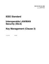 IEEE Std 802.10c-1998 Revision of