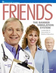 Friends Magazine Summer 2011 Banner Health