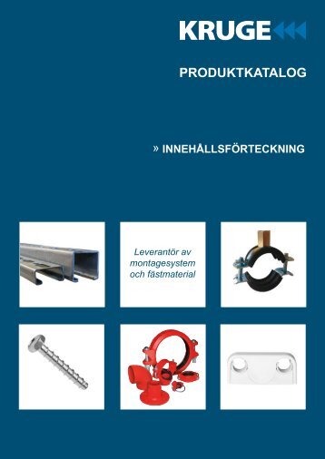 Produktkatalog - Kruge Sverige AB