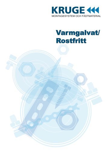 Varmgalvat/ Rostfritt - Kruge Sverige AB