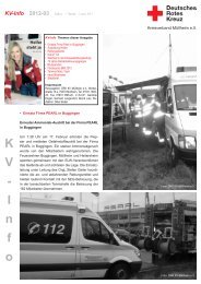 KV-Info K V - I n f o 2012-03 - DRK-Kreisverband Müllheim