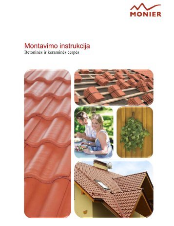 Monier ÄerpiÅ³ montavimo instrukcija - Stogdengiai.lt