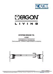 SYSTEM ERGON T.E. - Novet