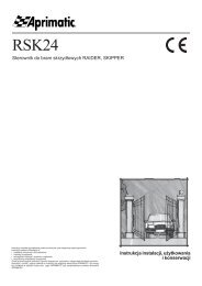 RSK24 instrukcja programowania - ANDOVE