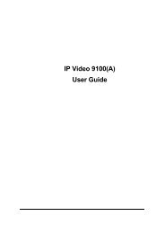 IP Video 9100(A) User Guide - Aviosys