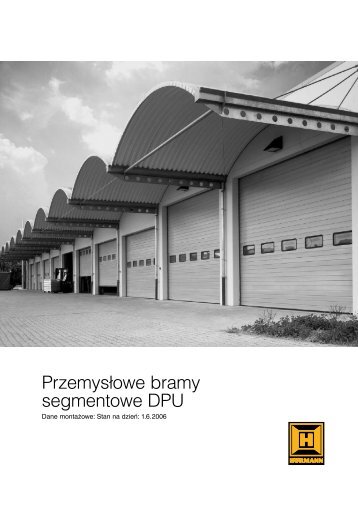 PrzemysÅowe bramy segmentowe DPU - Michalczyk