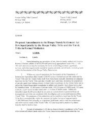 2003 Hoopa-Yurok Mediation Agreement - Schlosser Law Files