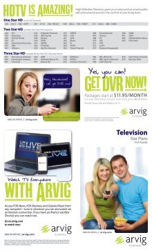 Arvig Magazines