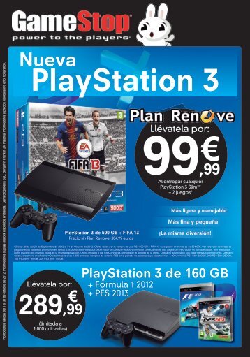 PlayStation 3 de 160 GB - GameStop