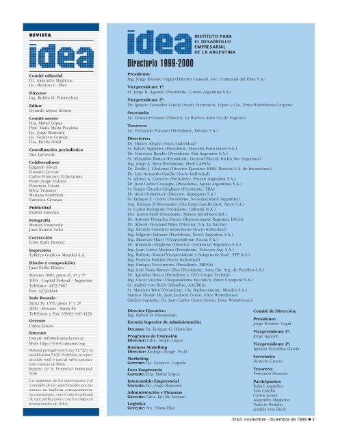 Directorio 1999-2000 - DiseÃ±o GrÃ¡fico Ribeiro