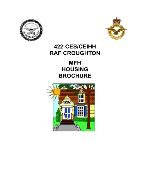 raf croughton housing