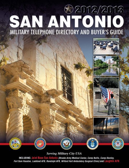 San Antonio Military Telephone Directory - Air Force Housing